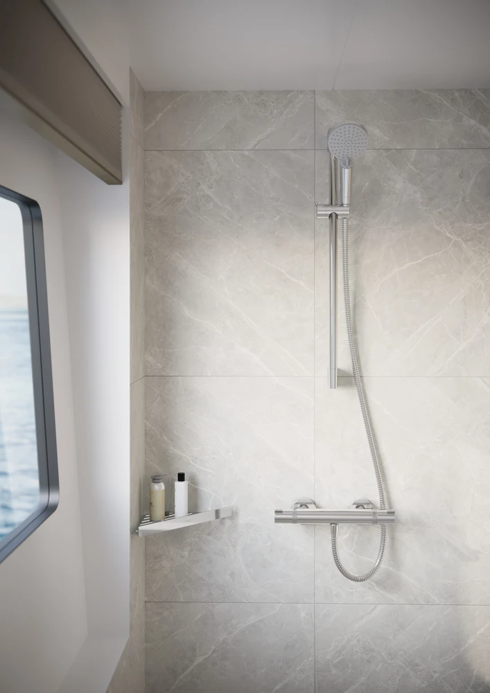 Dušo komplektas Hansgrohe Vernis Blend Vario EcoSmart, chromo sp.