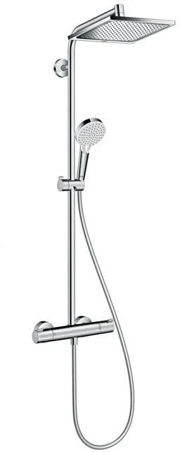 Dušo sistema su termostatiniu maišytuvu Hansgrohe Crometta E 240, chromo sp.