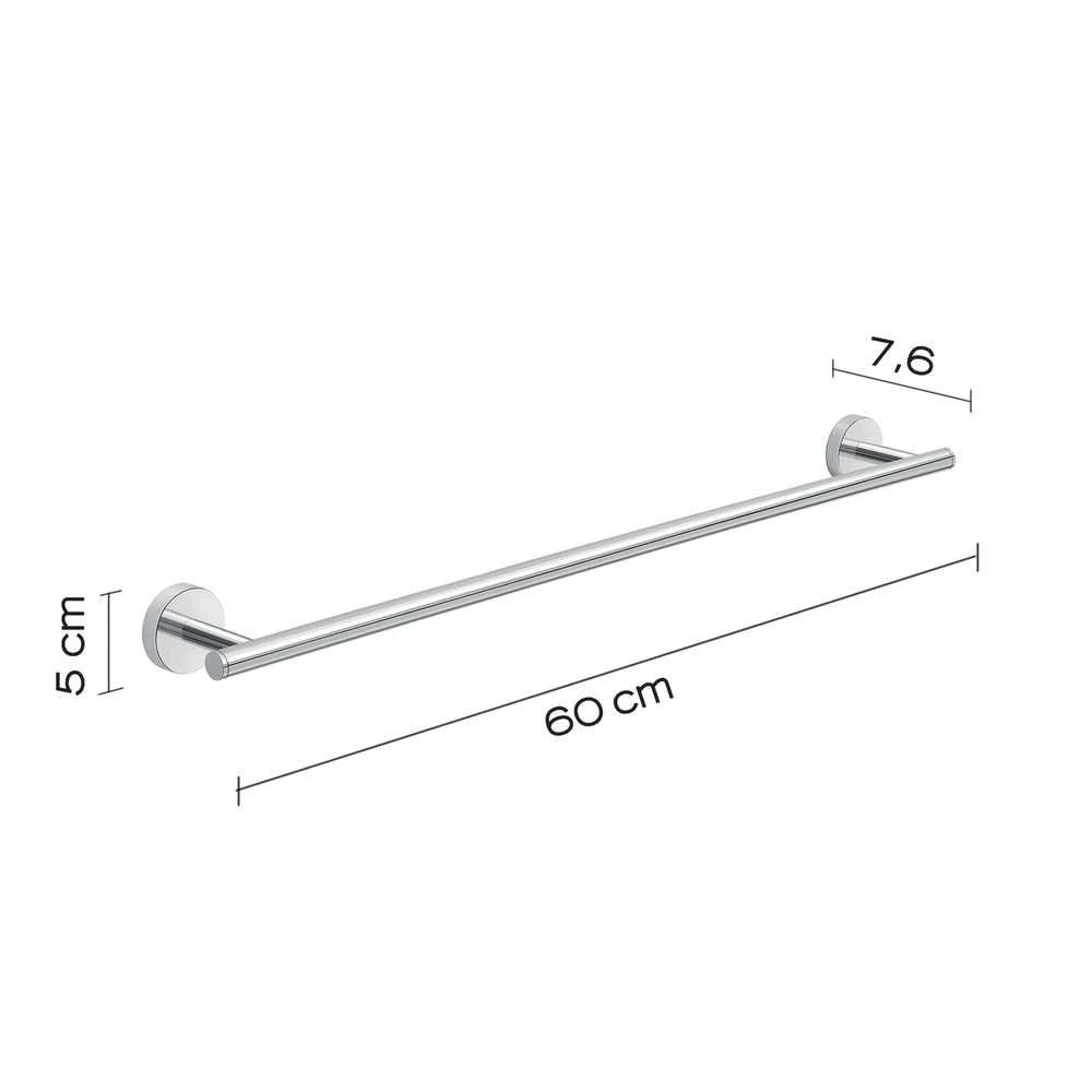 Rankšluosčių laikiklis Gedy Eros 2321-60, 60 cm, 7.6 cm x 5 cm