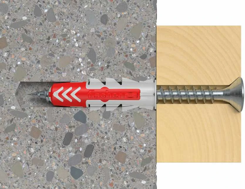 Kaištis Fischer DuoPower, 30 mm x 6 mm, 12 vnt.