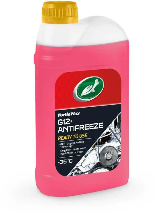 TURTLE WAX Antifreeze G12 -35°C, aušinimo skystis, 1 L