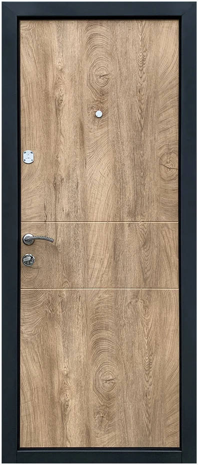 DOOR STEEL OPTIM-185 BROWN 860X2050X80L