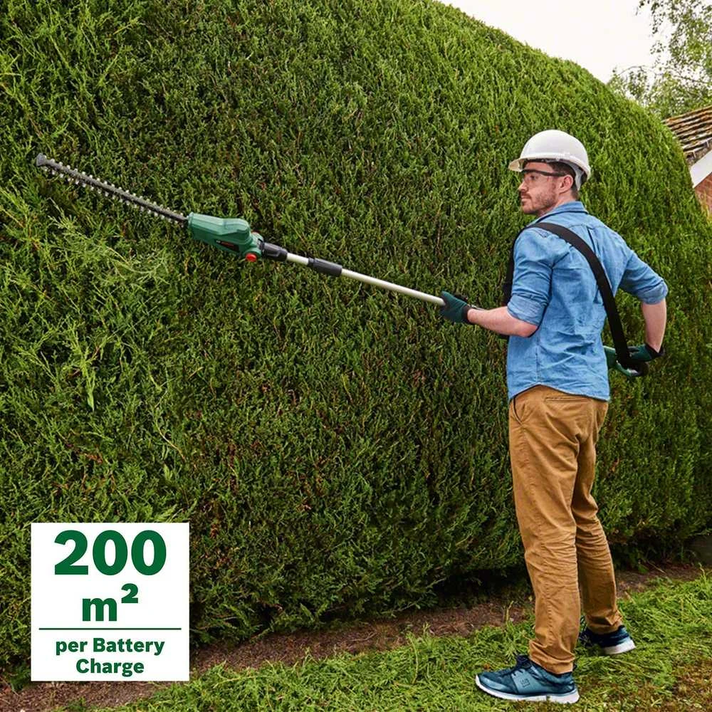 Bosch UniversalHedgePole 18 Akumuliatorinės teleskopinės gyvatvorių žirklės (Be akumuliatoriaus ir kroviklio) 06008B3001