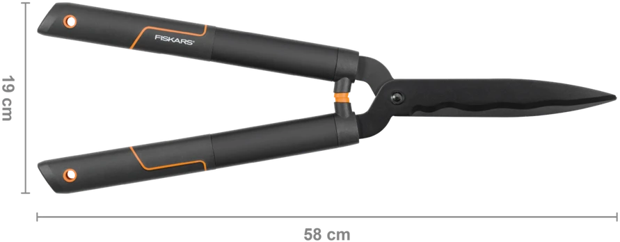 Dzīvžoga šķēres Fiskars, 230 mm