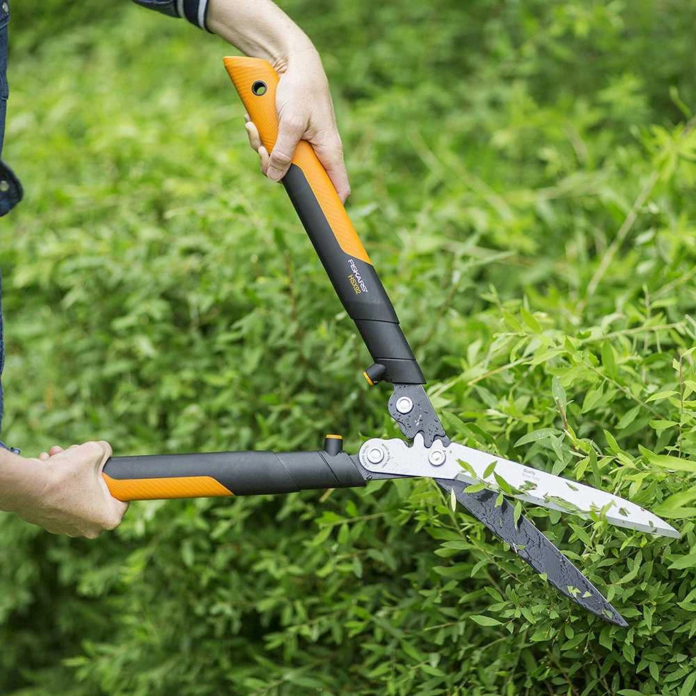 Fiskars PowerGear X gyvatvorių žirklės, metalinis reduktorius, HSX92