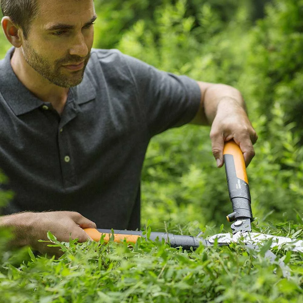 Fiskars PowerGear X gyvatvorių žirklės, metalinis reduktorius, HSX92