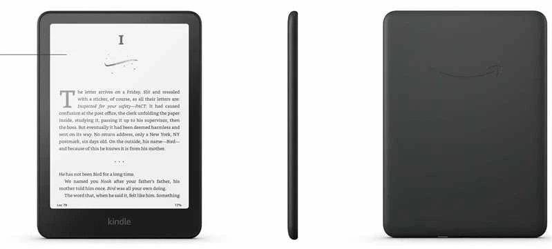 Elektroninė skaityklė Amazon Kindle Paperwhite (2024) 7", 16 GB, juodos spalvos | su reklamomis