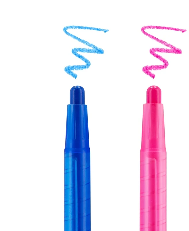 Easy Stationery Kredki świecowe wykręcane 12 kolorów EASY