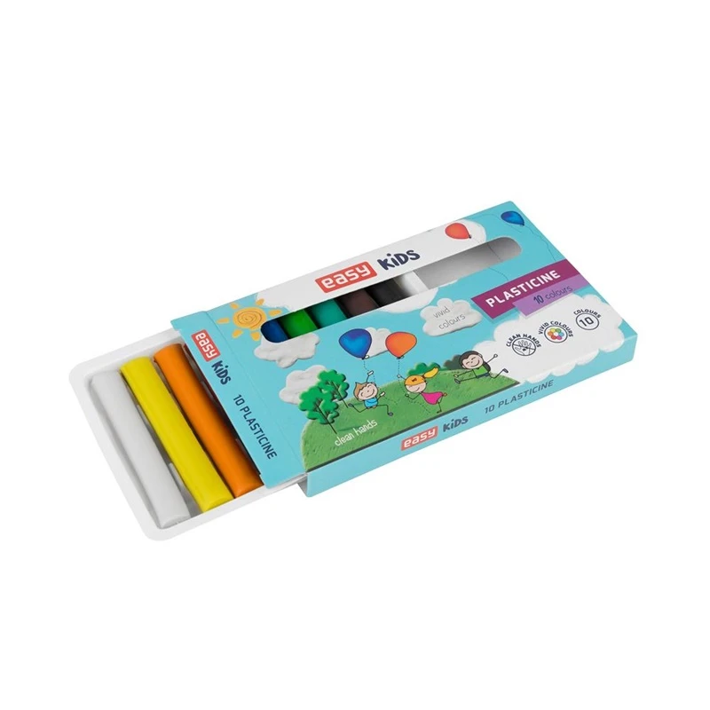 Easy Bertus Plastilinas 10 spalvų