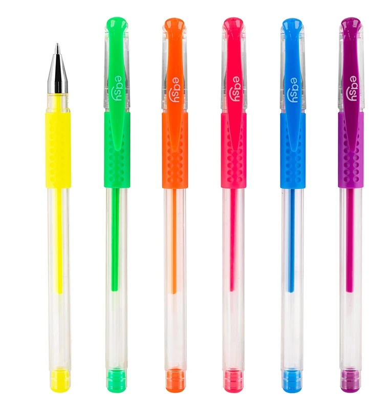 Easy RAŠIKLIAI GELINIAI NEONINIAI 1MM 6VNT