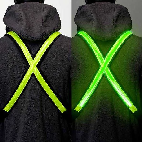 EasyPix StreetGlow L/XL - suagusiems LED liemenė