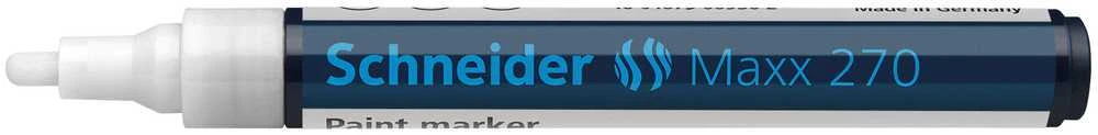 Žymeklis SCHNEIDER PAINT MARKER 270 1-3mm. balta