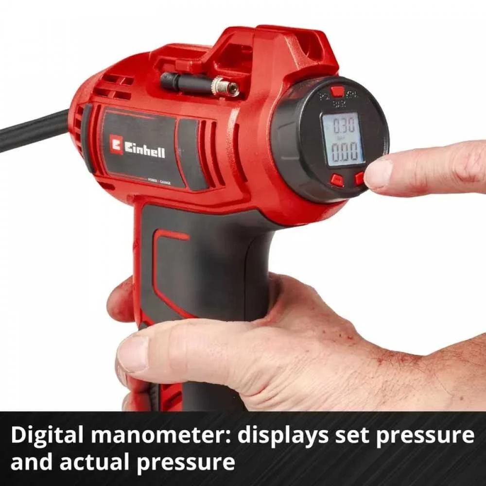 Akumuliatorinė oro pompa Einhell CE-CC 18 Li-Solo; 18 V (be akumuliatoriaus ir pakrovėjo)