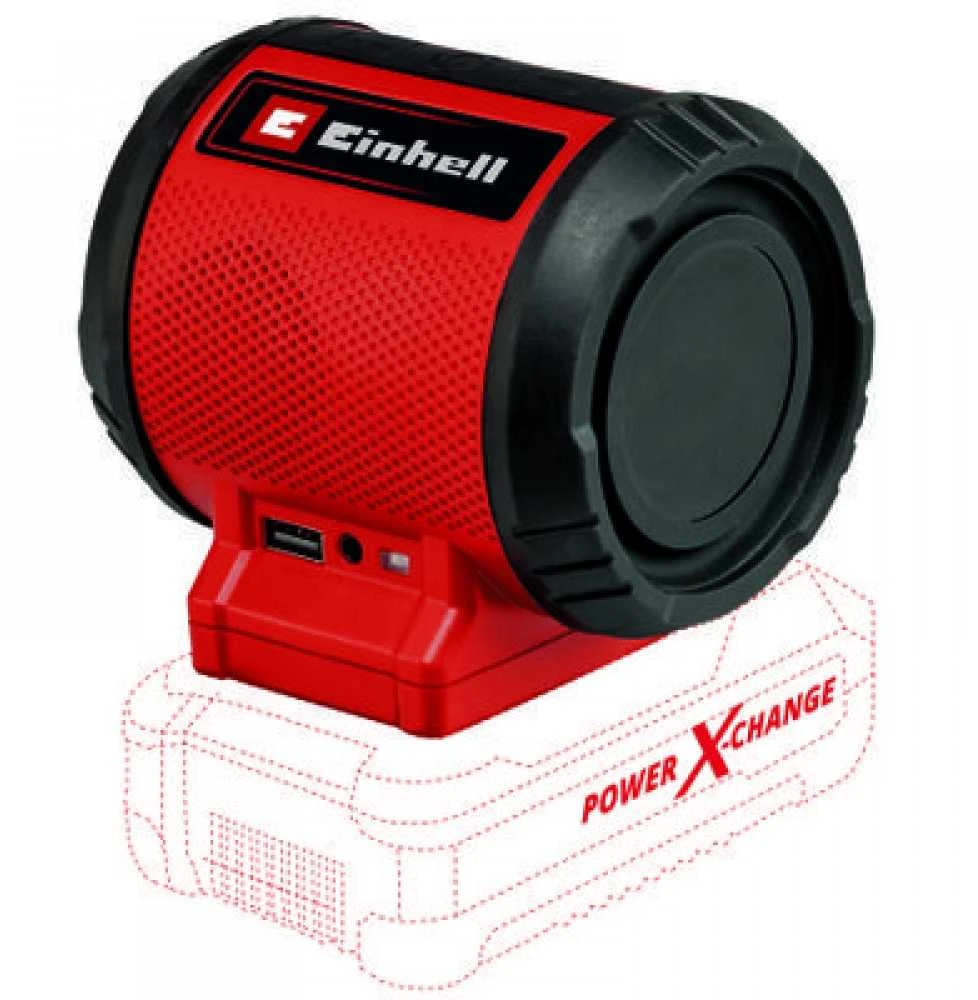 Bluetooth® garso kolonėlė Einhell TC-SR 18 Li BT - Solo; 18 V (be akumuliatoriaus ir pakrovėjo)