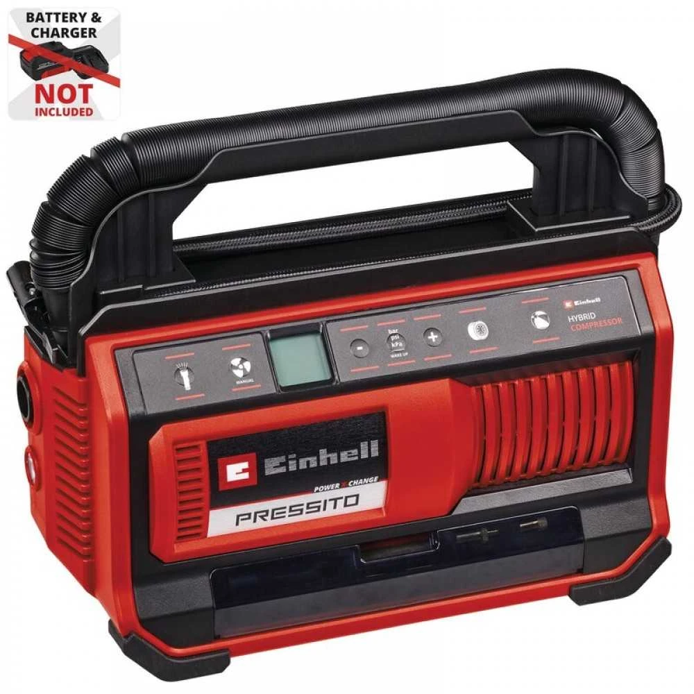 Akumuliatorinė oro pompa Einhell PRESSITO 18/25 (be akumuliatoriaus ir pakrovėjo)