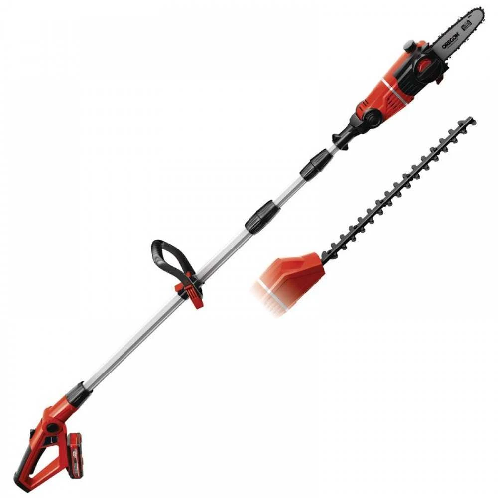 Akumuliatorinė aukštapjovė - gyvatvorių žrklės Einhell GE-HC 18 LI T Kit