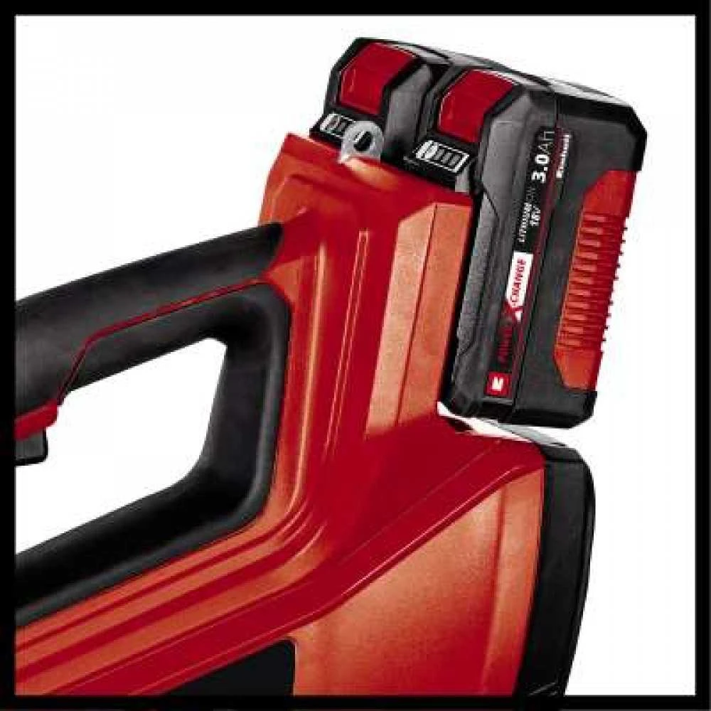 Akumuliatorinis pūstuvas Einhell GE-LB 36/210 Li E-Solo; 2x18 V (be akumuliatoriaus ir pakrovėjo)