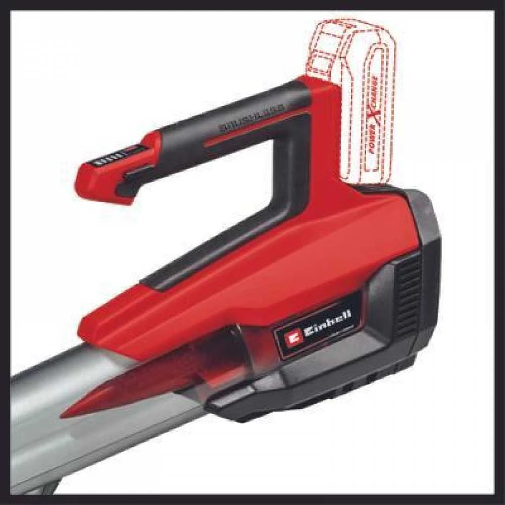 Akumuliatorinis lapų pūstuvas Einhell GP-LB 18/200 Li E-Solo; 18 V (be akumuliatoriaus ir pakrovėjo)