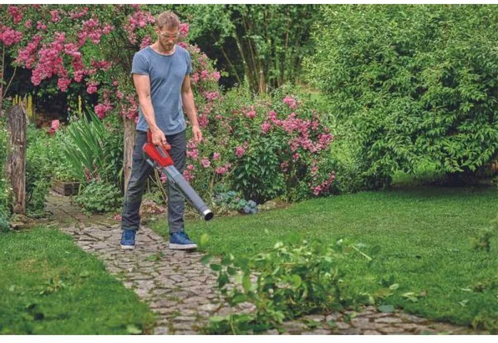 Akumuliatorinis lapų pūstuvas Einhell GP-LB 18/200 Li E-Solo; 18 V (be akumuliatoriaus ir pakrovėjo)