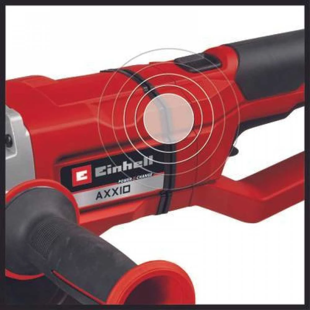 Kampinis šlifuoklis Einhell AXXIO 36/230 Q Solo; 230 mm; 36 V (be akumuliatoriaus ir pakrovėjo)