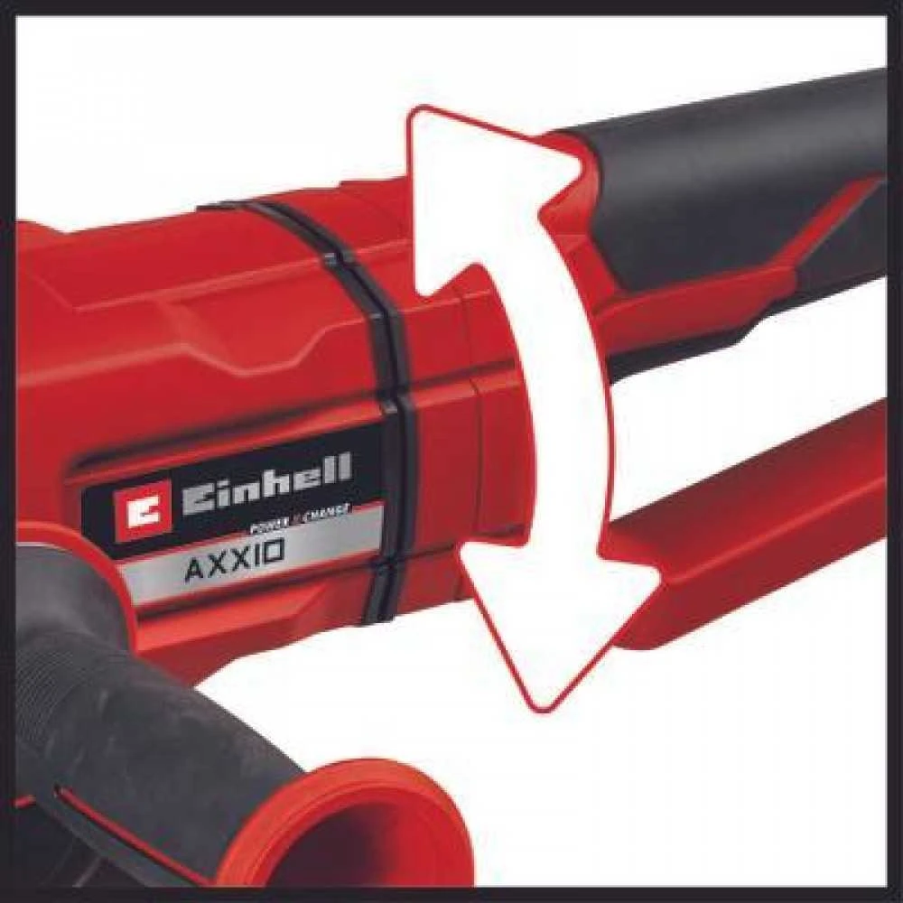 Kampinis šlifuoklis Einhell AXXIO 36/230 Q Solo; 230 mm; 36 V (be akumuliatoriaus ir pakrovėjo)