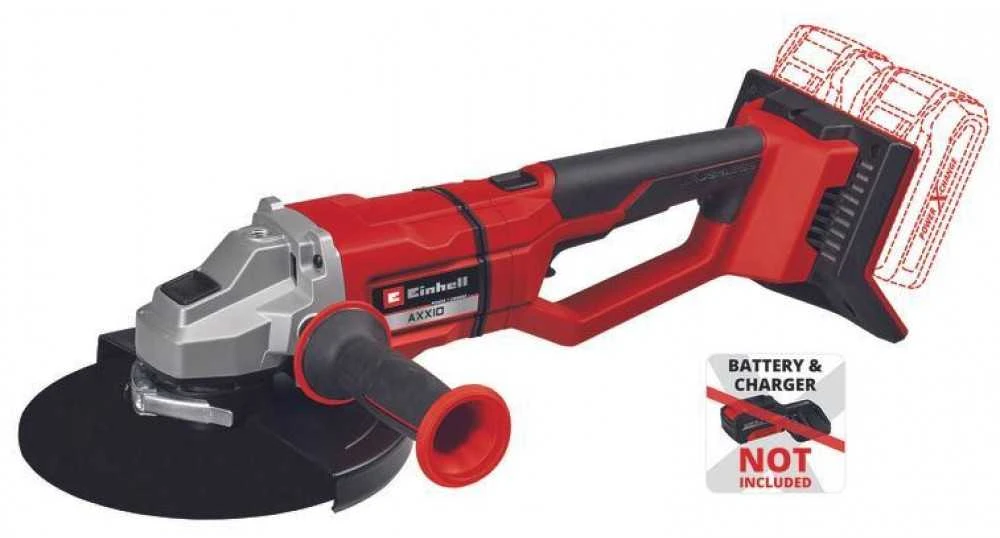 Kampinis šlifuoklis Einhell AXXIO 36/230 Q Solo; 230 mm; 36 V (be akumuliatoriaus ir pakrovėjo)