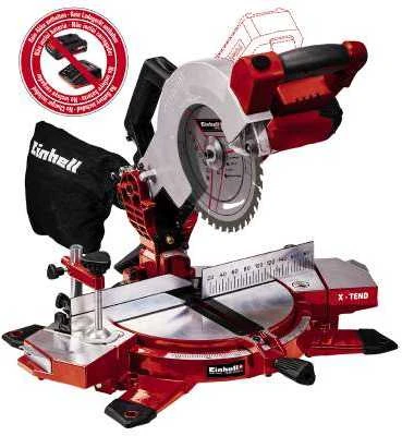 Pjūklas apskritas EINHELL TE-MS 18/210 Li Solo 4300890 (2100 W, 210 mm)