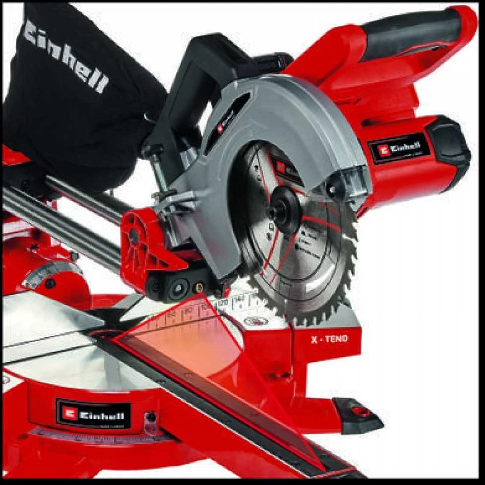 Skersinio pjovimo staklės Einhell TE-SM 36/210 Li - Solo; 2x18 V (be akumuliatoriaus ir pakrovėjo)