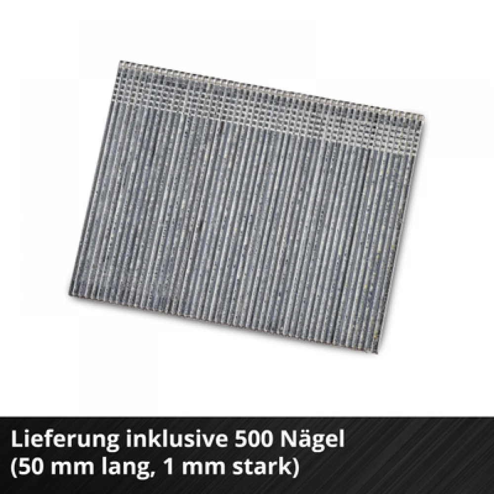 Akumuliatorinis kabių pistoletas Einhell FIXETTO 18/50 N Solo; 18 V (be akumuliatoriaus ir pakrovėjo)
