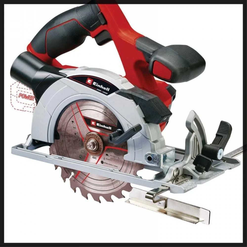Akumuliatiorinis diskinis pjūklas Einhell TE-CS 18/150 Li Solo (4331220)