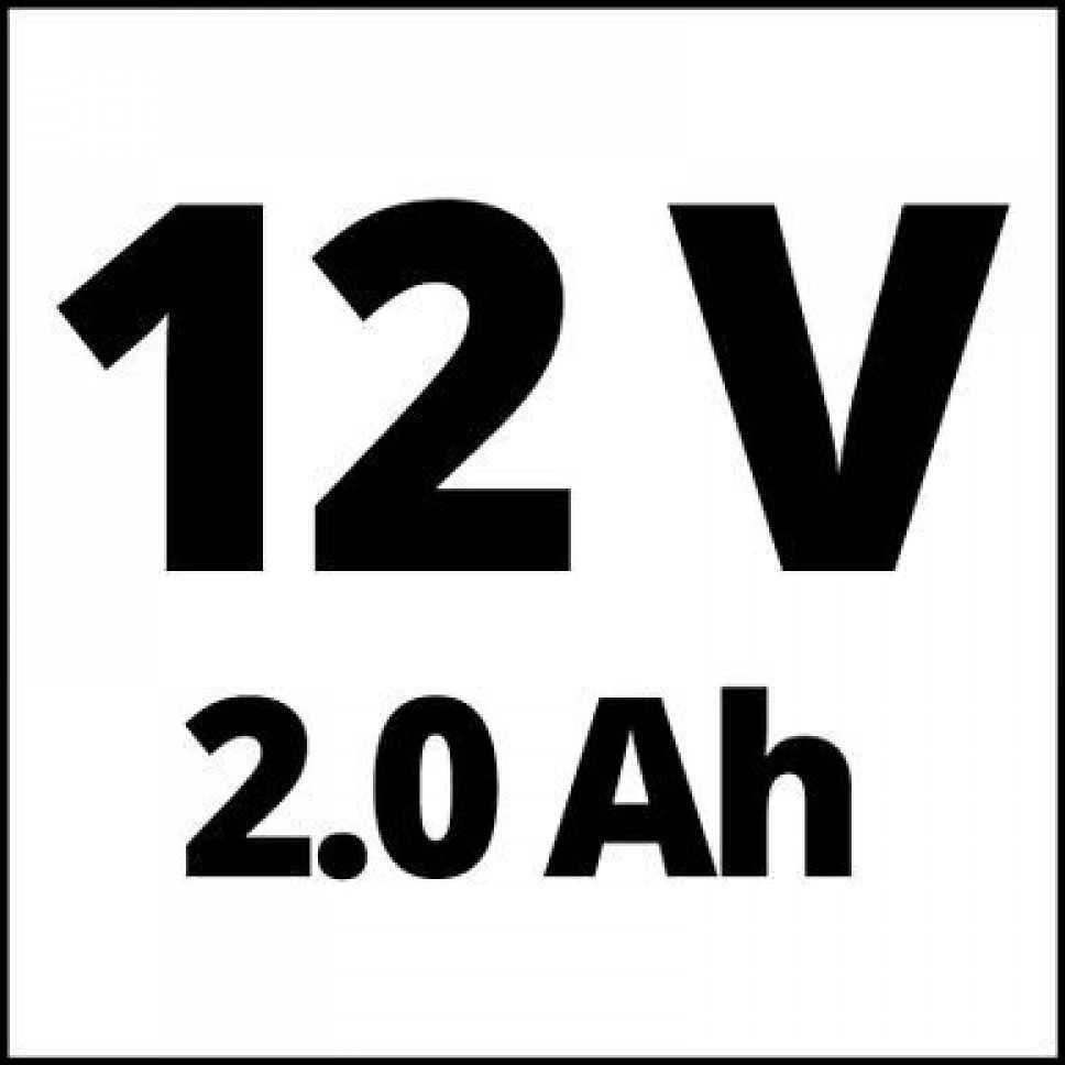 Gręžimo staklės Einhell TE- CD 12 / 1 X- LI 12 V 1 x baterija 2 Ah