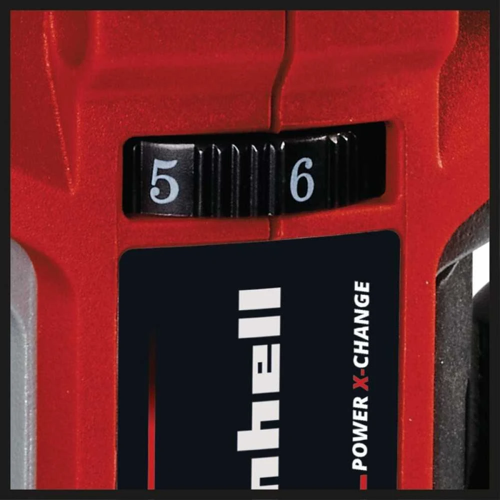 Einhell TP-RO 18 Set Li BL Juodas, Raudona, Sidabrinis 30000 RPM
