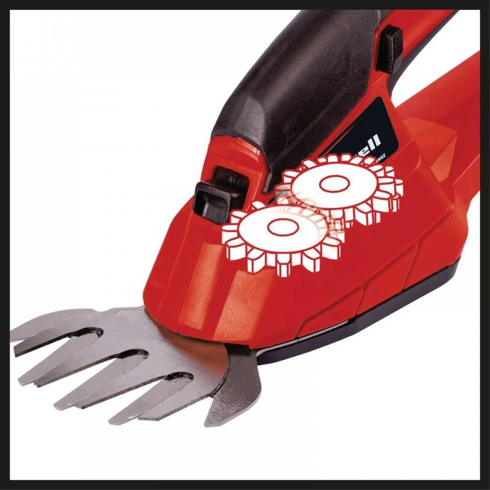 Einhell žolės ir krūmų žirklės GE-CG 18 Li - 10 cm - 20 cm - 18 V, be akumuliatoriaus ir kroviklio