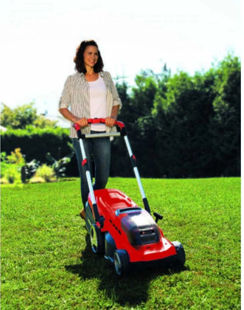 Einhell akumuliatorinė vejapjovė RASARRO 36/38, 2x18V, 2x4.0Ah