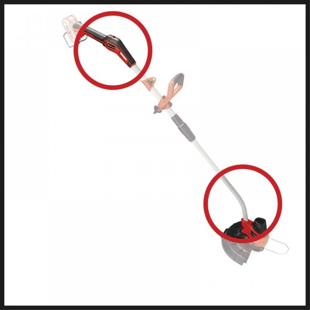 Žoliapjovė - trimeris Einhell GE-CT 18/33 Li E-Solo; 18 V (be akumuliatoriaus ir pakrovėjo)