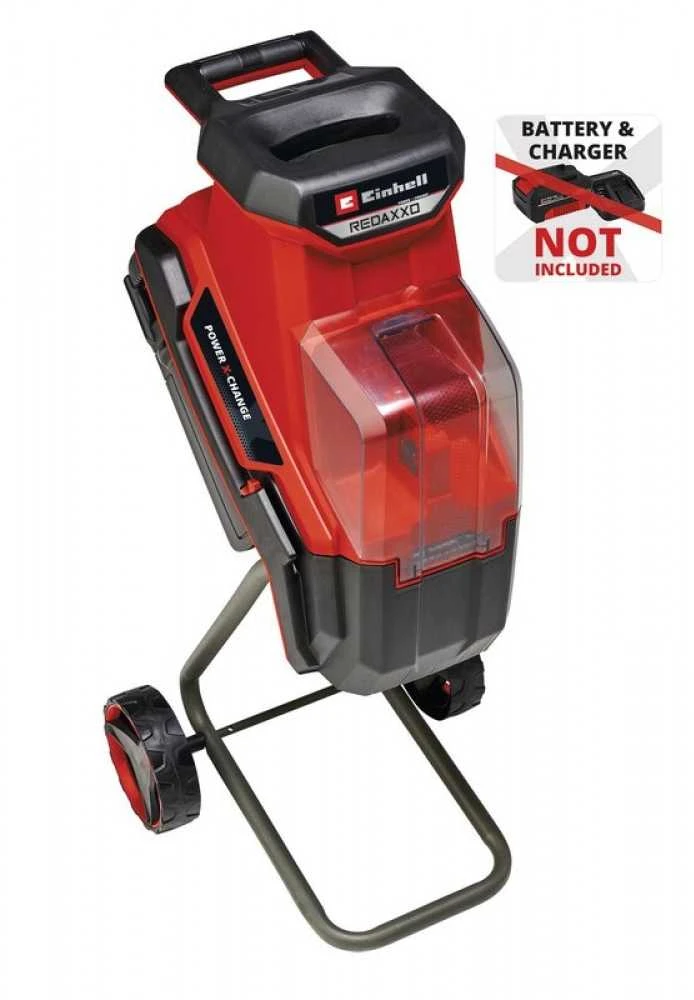 Šakų smulkintuvas Einhell REDAXXO 36/25; 2x18 V (be akumuliatoriaus ir pakrovėjo)