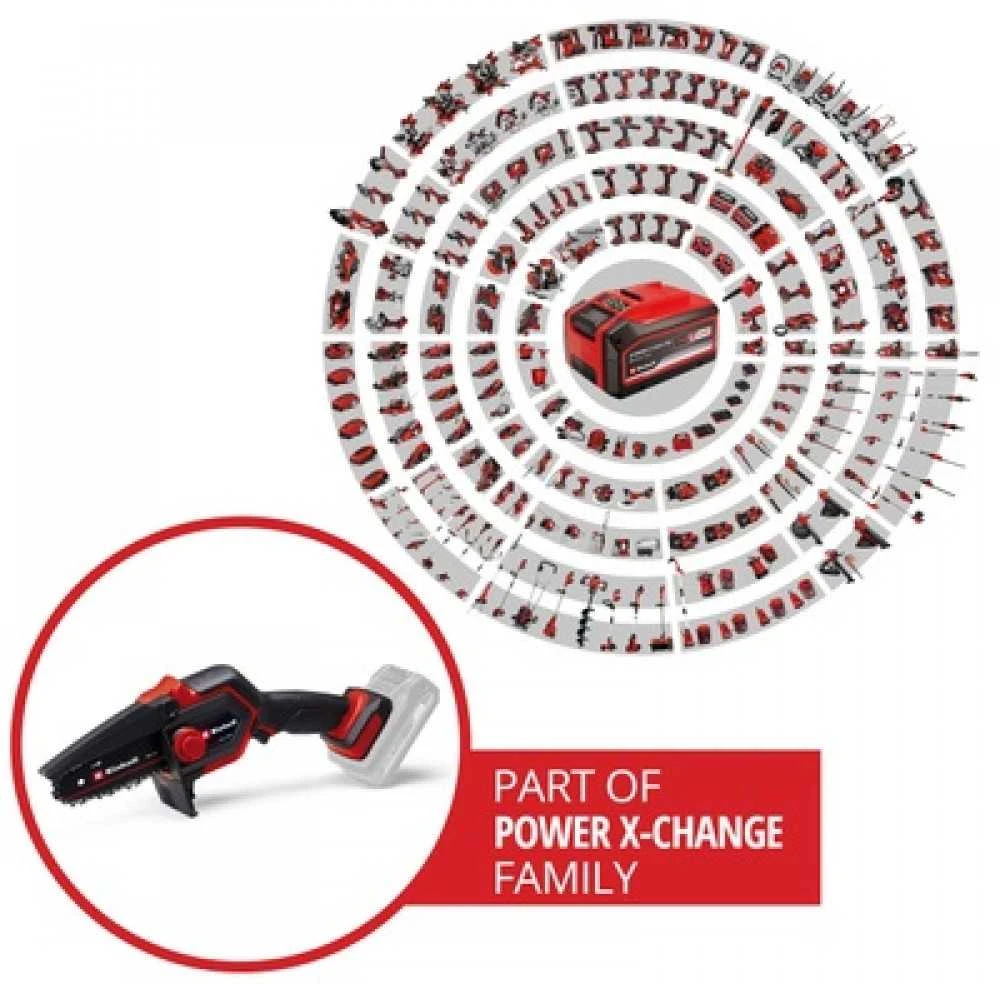 EINHELL GRANDININIS PJŪKLAS GE-PS 18/15 Li BL-Solo
