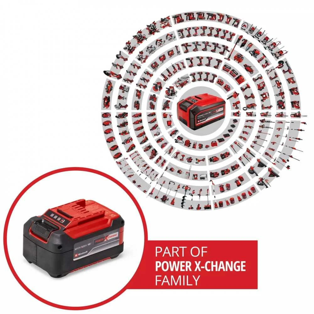 Akumuliatorius Einhell Lithium-Ion (Li-Ion) 5.2 Ah 18 V