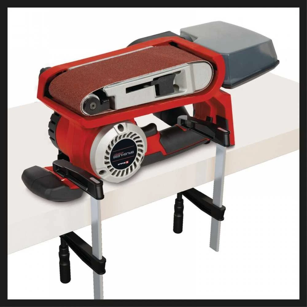 Akumuliatorinis juostinis šlifuoklis EINHELL TP-BS 18/457 Li BL-Solo, 18 V, 75 x 457 mm, be akumul.