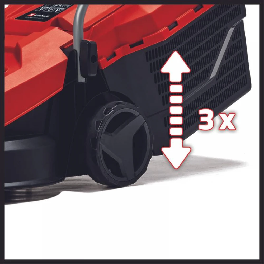 Einhell Elektro-Rasenmäher GC-EM 1000/32 (raudona/juodas, 1.000 Watt)