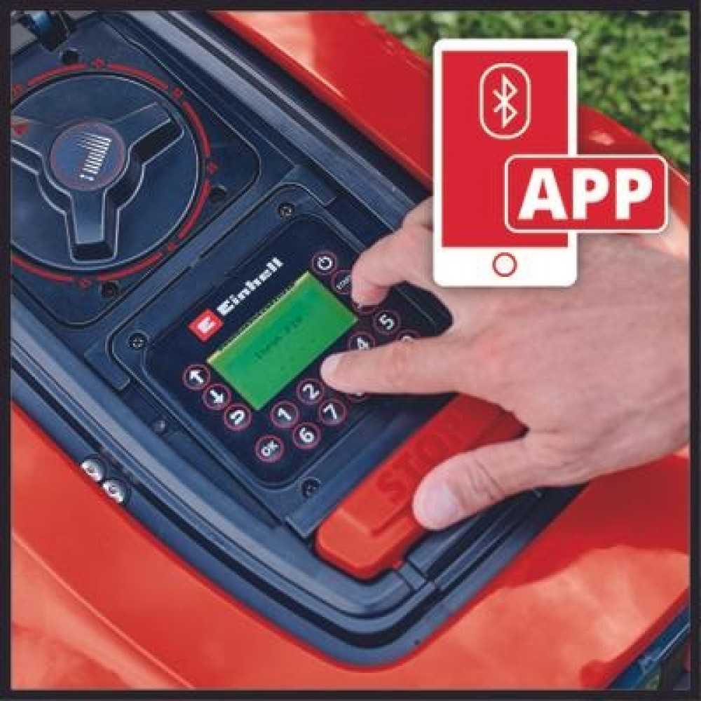 Einhell FREELEXO+LCD KIT 900 Vejos pjovimo robotas