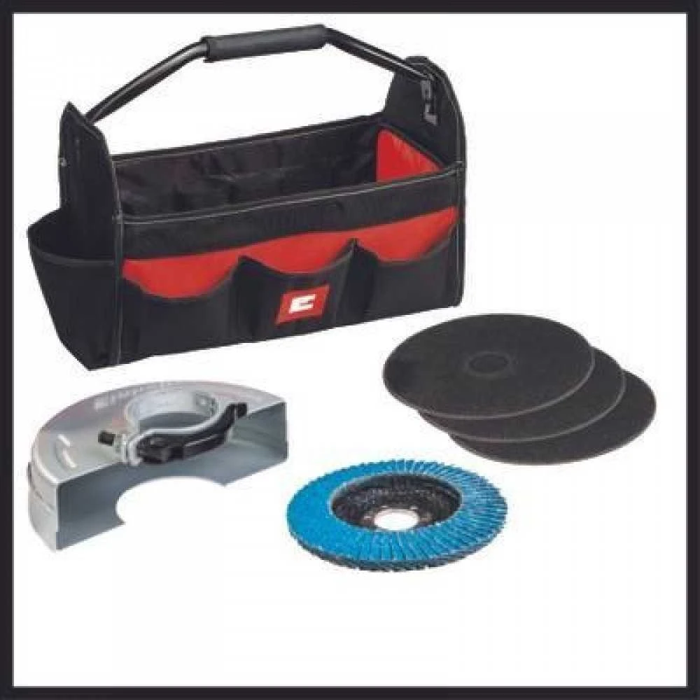 Kampinis šlifuoklis Einhell TC-AG 125/850 Kit; 850 W; 125 mm