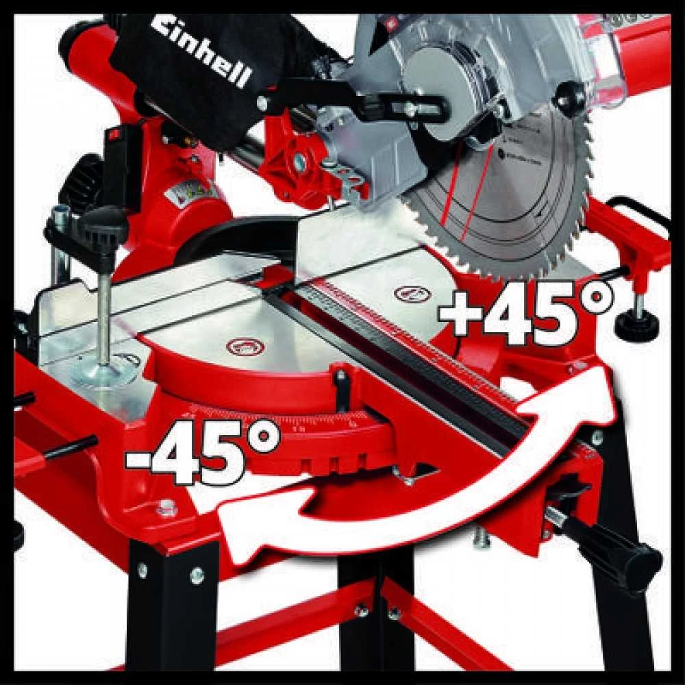 Skersinio pjovimo staklės Einhell TC-SM 2531/2 U; 1900 W; 254 mm