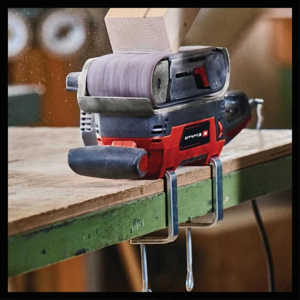 Juostinis šlifuoklis Einhell TE-BS 850 E; 850 W
