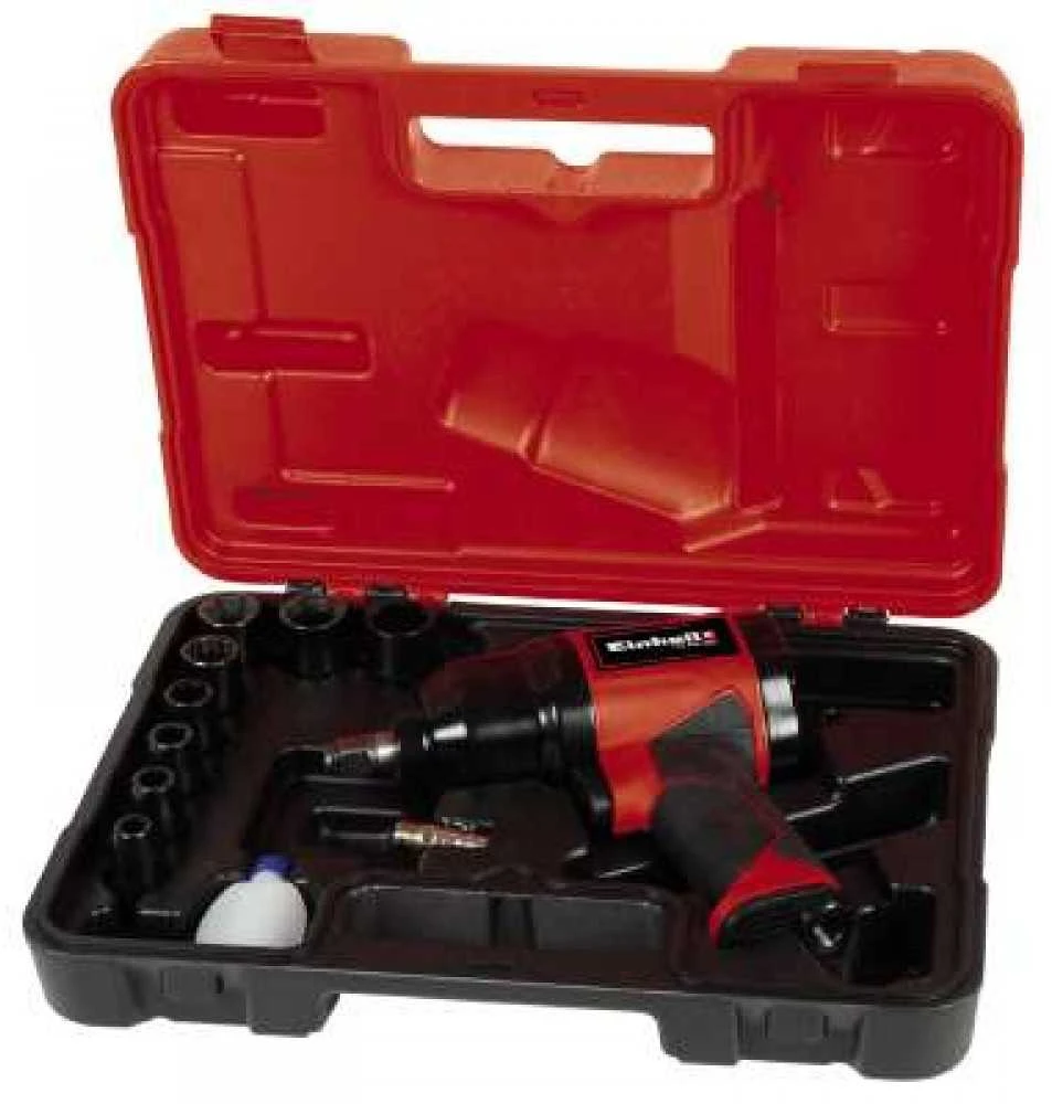 Pneumatinis Veržliasukis - Einhell TC-PW 340 340 N⋅m 7500 RPM Juodas, Raudonas
