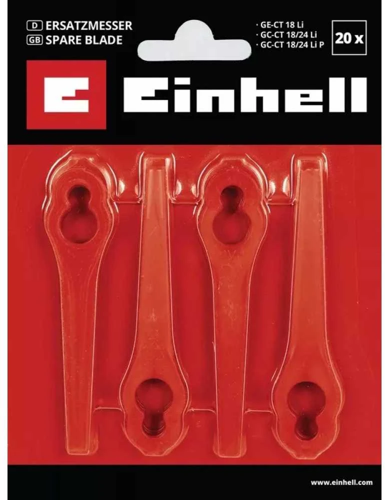 Einhell Atsarginiai peiliukai GE-CT 18 Li 20vnt.
