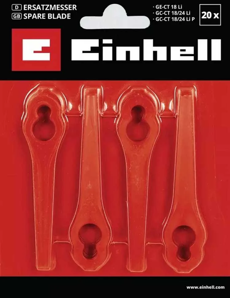 Einhell Atsarginiai peiliukai GE-CT 18 Li 20vnt.
