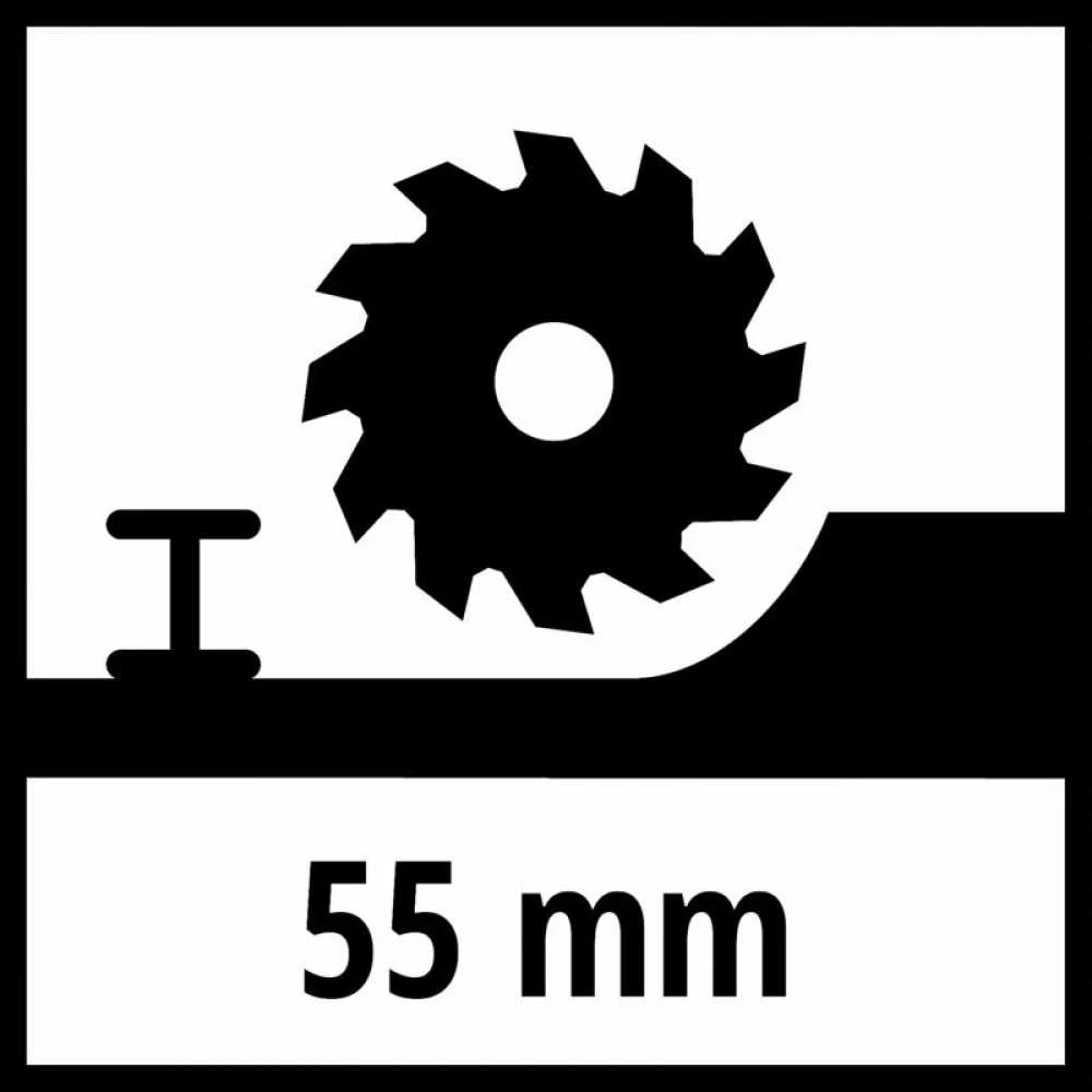 Pjūklas - Einhell TC-CS 1250 1250W Raudonas Juodas