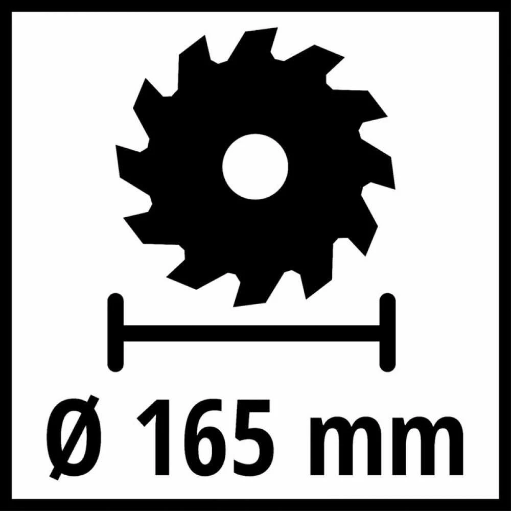 Pjūklas - Einhell TC-CS 1250 1250W Raudonas Juodas