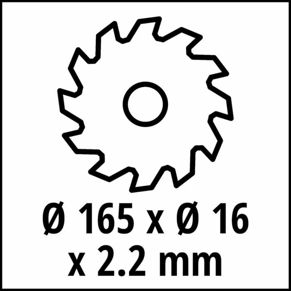 Pjūklas - Einhell TC-CS 1250 1250W Raudonas Juodas